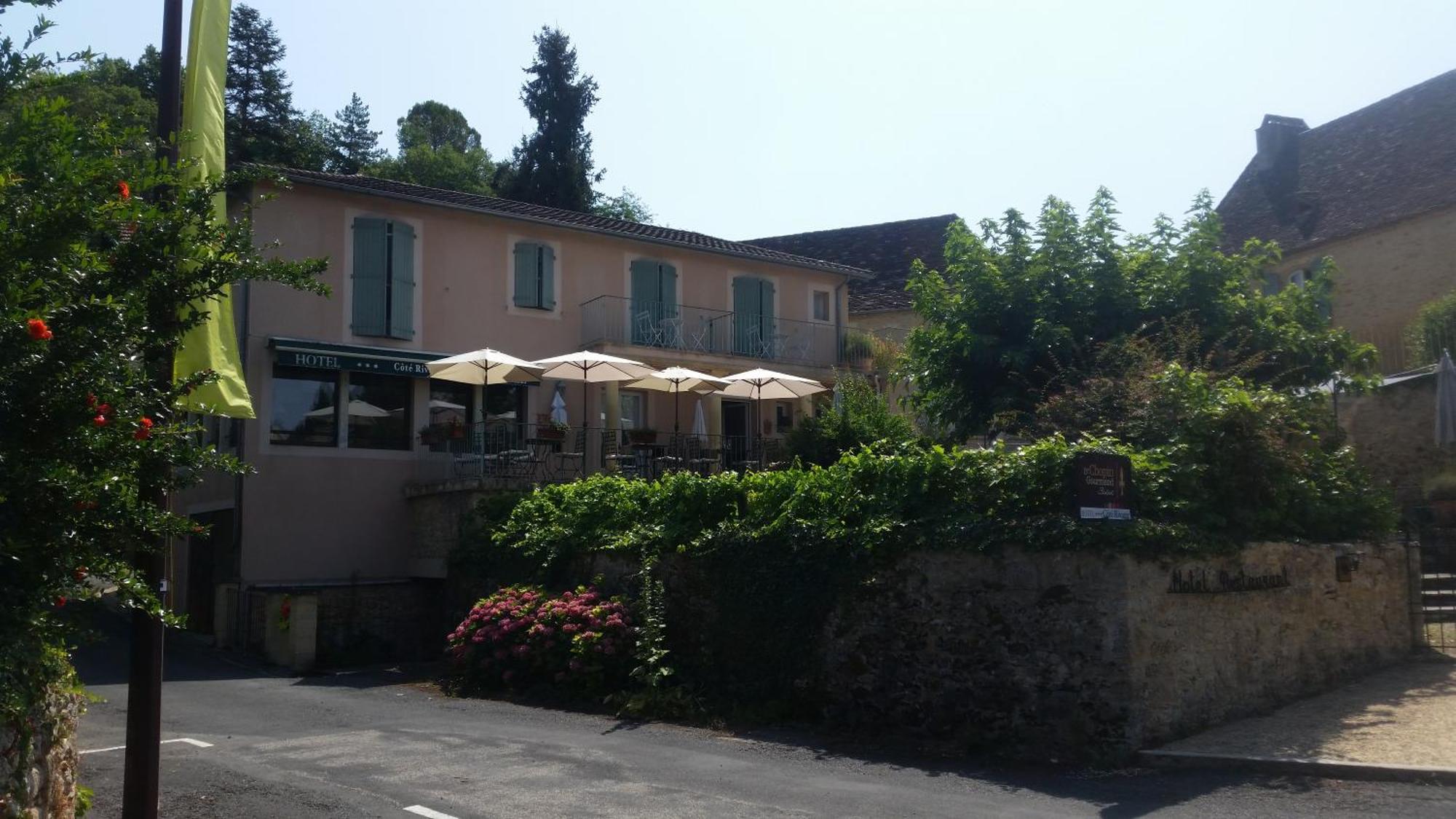 Hotel-Restaurant Cote Rivage Badefols-sur-Dordogne Exterior foto